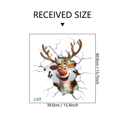🔥Christmas Creative Wall Sticke🎁🎅