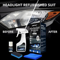 💥LAST DAY SALE 49% OFF⏰🚘Automotive Headlamp Restoration Fluid Kit