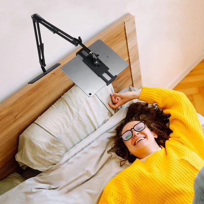 🔖 LIMITED-TIME 49% OFF! ⚡ Hidden Bedside Retractable Phone & Tablet Holder🛏️