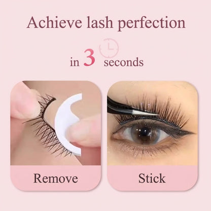 🏆 Last Day Special Price £9.99 ! 🔥 Buy One Get One Free 🎁  💐Waterproof & Reusable Self-Adhesive Eyelashes