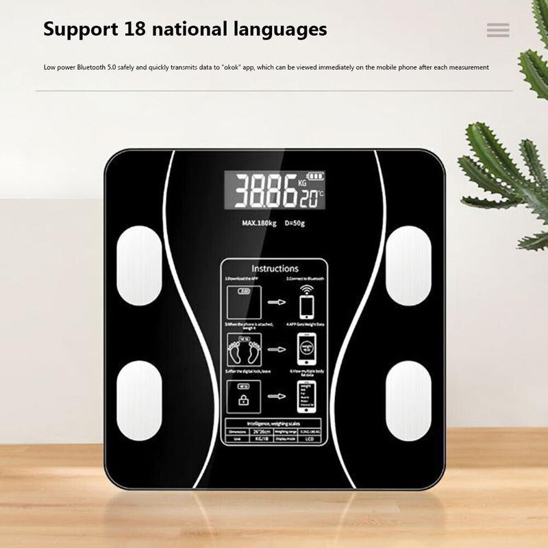 🏅NEW YEAR SPECIAL 40% OFF⏰Weight & Body Fat Smart Digital Scale🏃‍