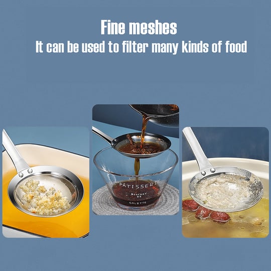 💧⚡ 49% OFF! 🥦Fine Mesh Colander – Quick drain, fine mesh🥄