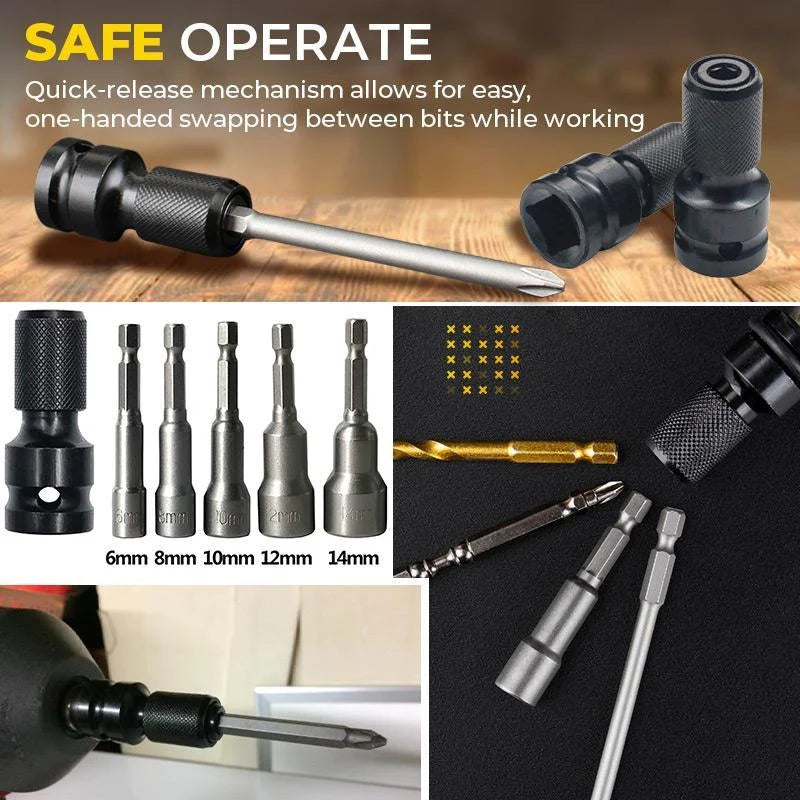 💥Last Day Big Sale 49% OFF💥 1/4" Hex Shank Socket Converter（BUY 3 GET 5 FREE）