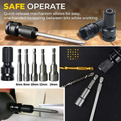 💥Last Day Big Sale 49% OFF💥 1/4" Hex Shank Socket Converter（BUY 3 GET 5 FREE）