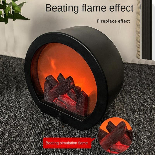 📢📢49% OFF !!!⏰Flameless LED Fireplace Decorative Lantern Lamp🔥