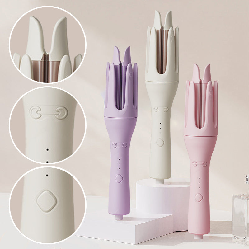 ⏳LAST DAY SALE 49% OFF!!💥Fully Automatic Hair Curler – Hands-Free Rotary Styler for Luxe, Bouncy Curls💇‍♀️ Gentle Ceramic Heat • Tangle-Free • Effortless Salon Waves in Minutes ⏱️🌿