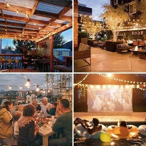 🎀Best Holiday Decorations🎀Waterproof Solar Powered LED Outdoor String Lights