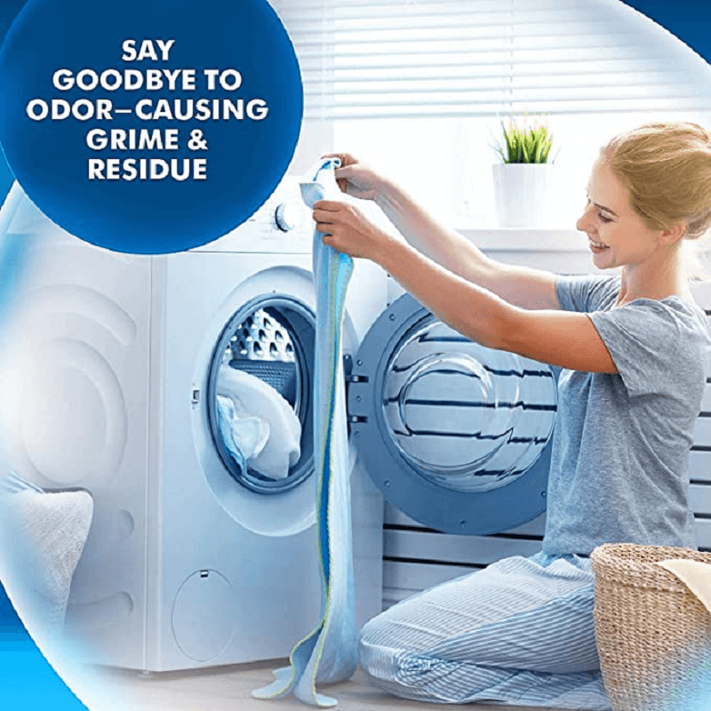 🧺 BUY 5 GET 5 FREE! ⏰ Antibacterial Washing Machine Cleaner – Removes odor, fights bacteria & deep cleans drum and seals – keeps machine fresh and efficient ✨