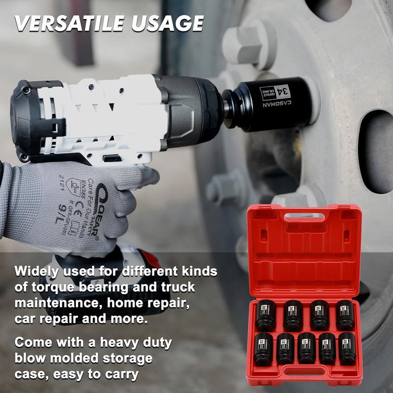 📢📢49% OFF⏰8-Piece Drive Impact Socket Set