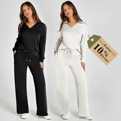 💖49% OFF!👍Women's 2 Piece Sets Outfits Casual Long Sleeve Sweatsuits Sets✨