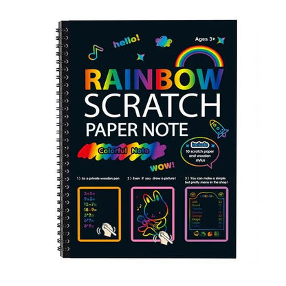 🔥Hot Sale 49% OFF🌈✍️Rainbow Magic Scratch Paper