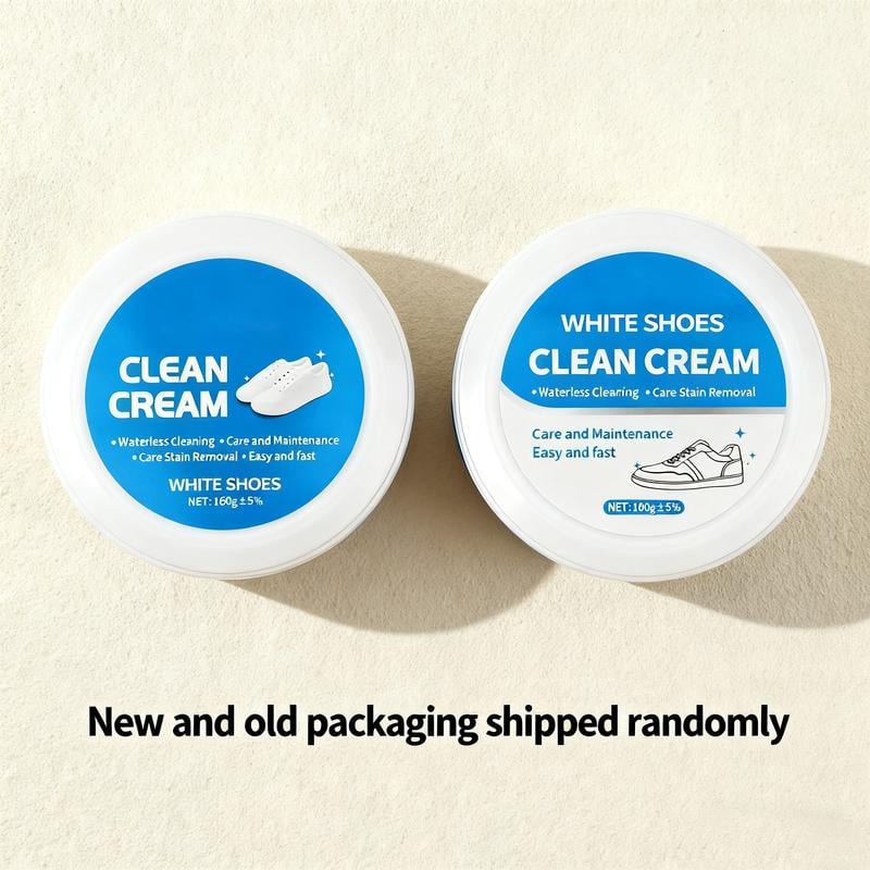 ⏳Limited-time Special Price ￡9.99!!🧼No-Wash Shoe & Leather Cleaner Cream - Stain Remover with Sponge