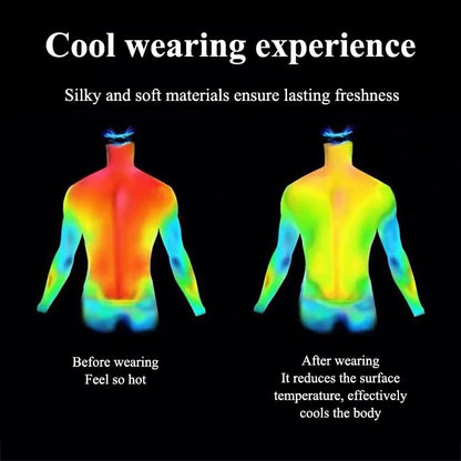 🎁Hot Sale 49% OFF⏳Men's Ice Silk Stretch Shirt
