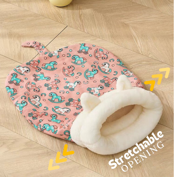 🐾 LIMITED-TIME 49% OFF! 🛌 Cozy Pet Nest for Cats and Dogs – Semi-enclosed, Ultra-soft, Washable ✨