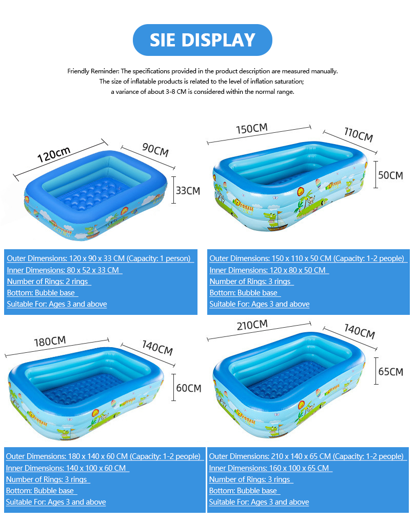 🏊 49% OFF NOW! 🎉 Children's Inflatable Pool – Sturdy PVC & easy setup – Perfect for backyard fun on hot days – safe and colourful for kids 🌞✨