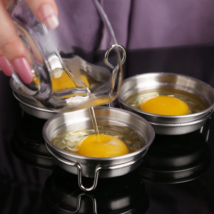 🎁🔥 HOT SALE – 49% OFF! 🥚 304 Stainless Steel Egg Cooker – Food-Grade, Sturdy & Easy-Release Design ✨🍳