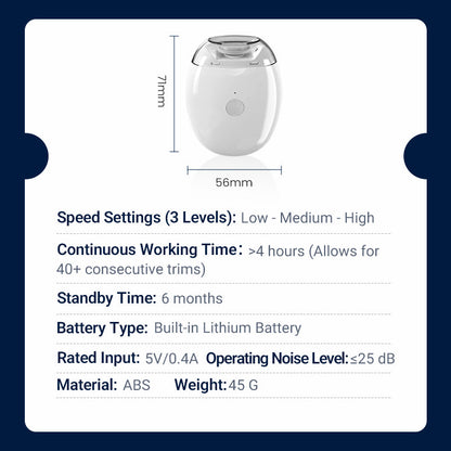 🔥LAST DAY SALE: ￡7.99!!💅✨Universal Automatic Fingernail Grinder for Adults and Children👶