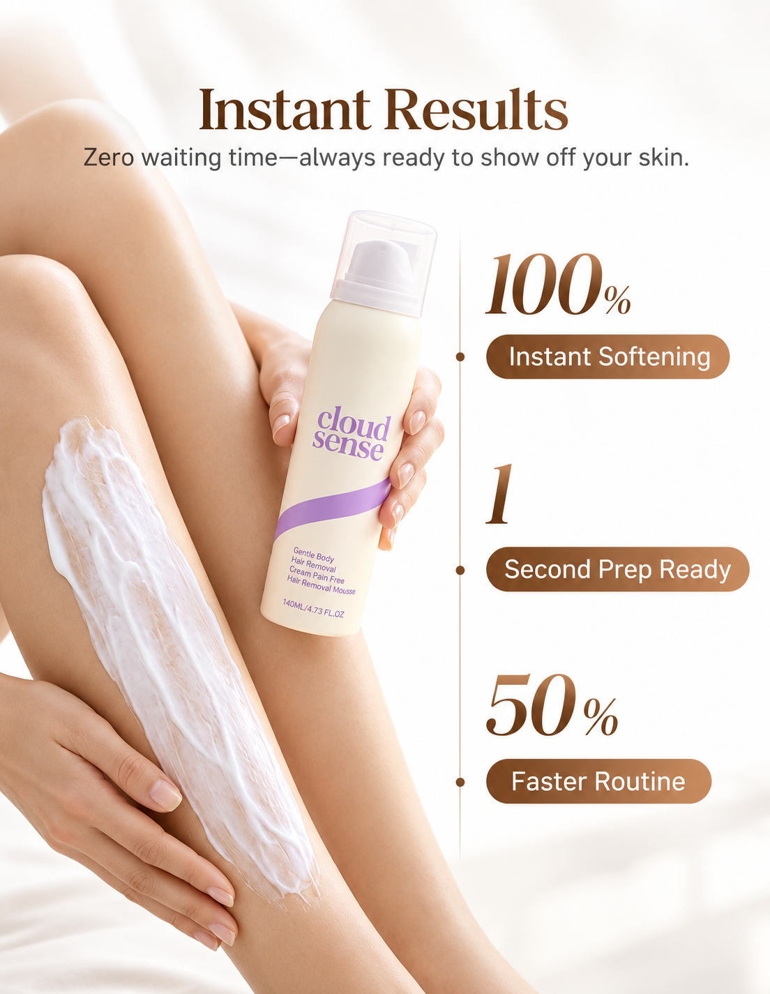 🧴New Arrival 49% OFF! 💖Gentle & Painless Hair Removal Cream Duo for Sensitive Skin Say Goodbye To Unwanted Hair Without Pain! 👋
