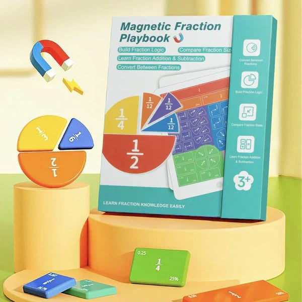 🏅LAST DAY SPECIAL PRICE📚🧲Magnetic Fraction Demonstration Book