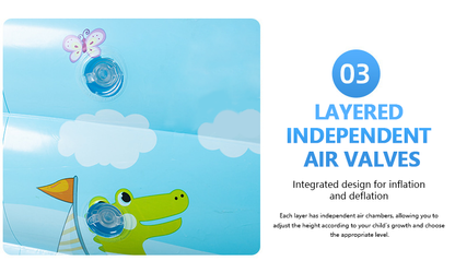 🏊 49% OFF NOW! 🎉 Children's Inflatable Pool – Sturdy PVC & easy setup – Perfect for backyard fun on hot days – safe and colourful for kids 🌞✨
