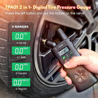 🚗 LIMITED‑TIME 49% OFF! ⚡ TPMS 2‑in‑1 Relearn Tool & Digital Tire Pressure Gauge – Practical, Accurate, User‑friendly ✨