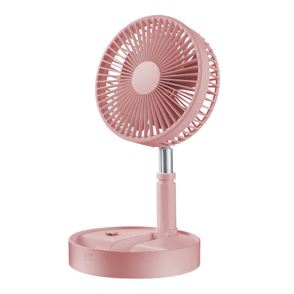🥳2026 HOT SALE🥳💞50K+ SOLD!🌀🔋 49% OFF! Telescopic Folding USB Fan – Adjustable height, 180° tilt, 4 speeds & quiet. 3600mAh battery, 24H runtime. Perfect for home or travel! 💨✨