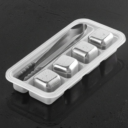🧊49% OFF!🎁Stainless Steel Ice Cubes – Food Grade 304 Steel, Fast Cooling, Reusable, Gift Box Included. Great for Home Bar, Party or Father’s Day Gift! 🍸🎉💪