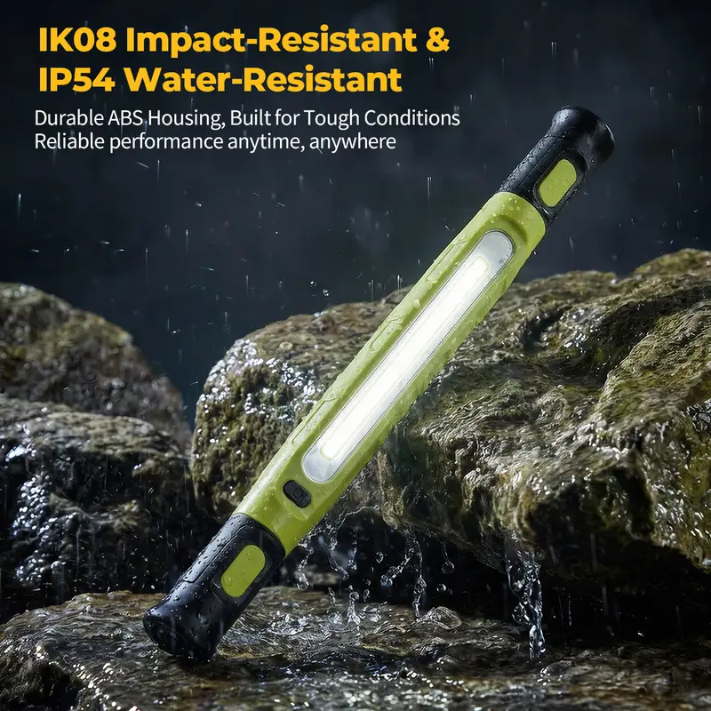 📢📢49% OFF !! ⏰3000LM LED Work Light – Magnetic + hook, 5200mAh battery, 360° rotation. Type‑C fast charge. Bright as day anywhere! 🔋✨