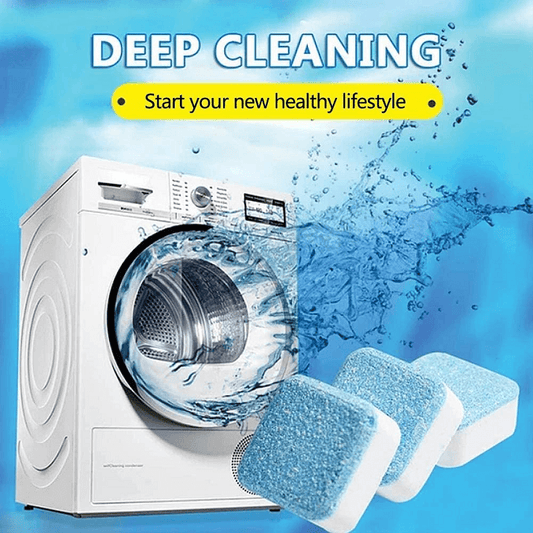 🧺 BUY 5 GET 5 FREE! ⏰ Antibacterial Washing Machine Cleaner – Removes odor, fights bacteria & deep cleans drum and seals – keeps machine fresh and efficient ✨