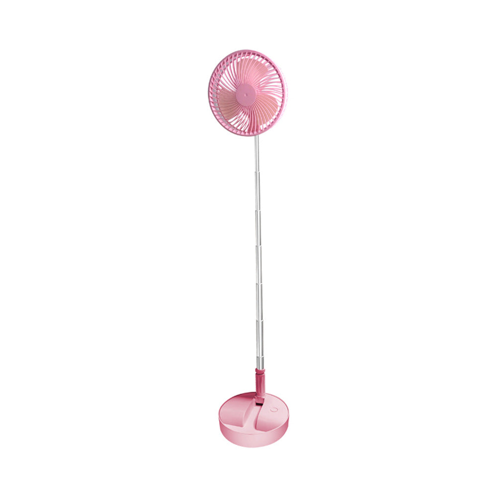 🥳2026 HOT SALE🥳💞50K+ SOLD!🌀🔋 49% OFF! Telescopic Folding USB Fan – Adjustable height, 180° tilt, 4 speeds & quiet. 3600mAh battery, 24H runtime. Perfect for home or travel! 💨✨