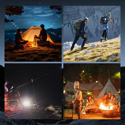 📢📢49% OFF !! ⏰Outdoor Portable Fast Charging Power Bank with LED Light