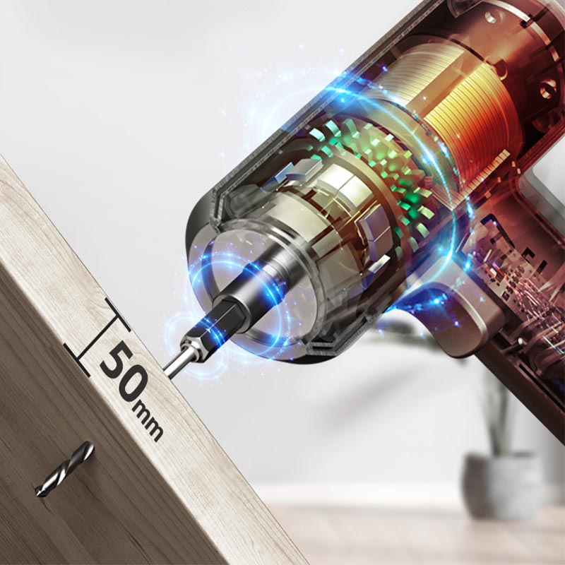Large Torque Electric Screwdriver Kit with LED🔥 Free Shipping