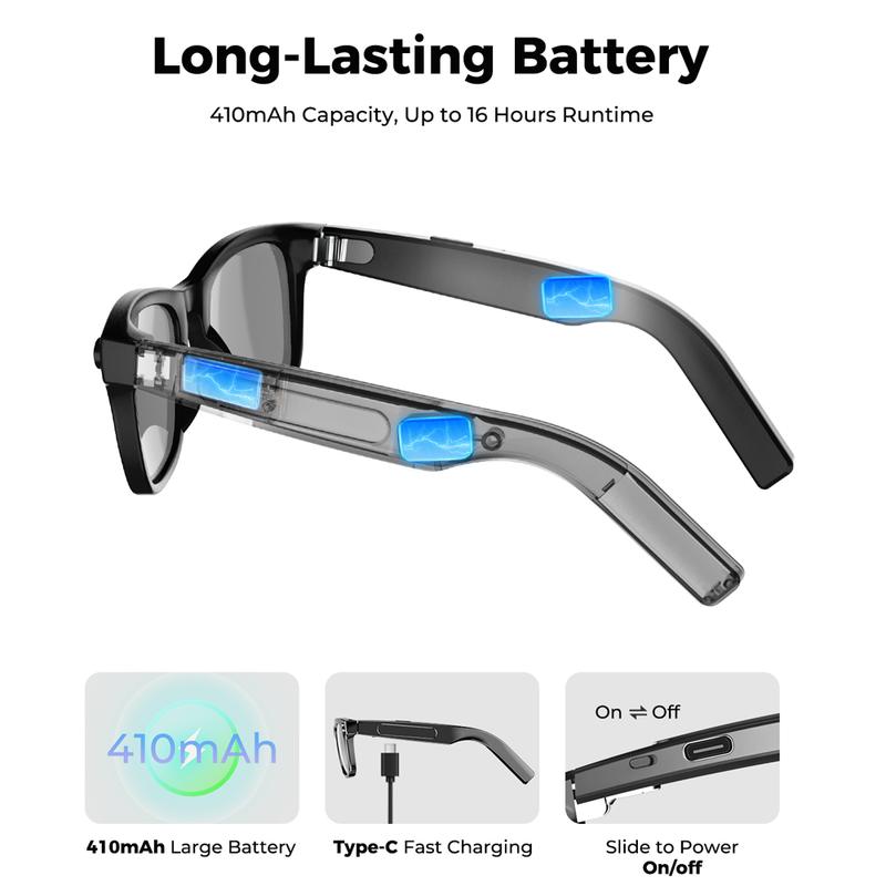 💎 49% OFF! 💎 AI Smart Glasses with ChatGPT – 8MP Camera, 4K Video, Real-Time Translation in 160+ Languages & HiFi Audio 🕶️🧠