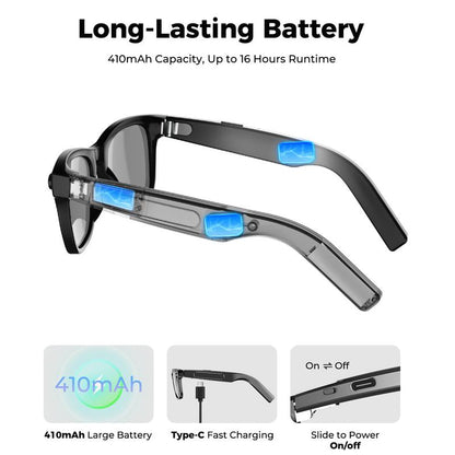 💎 49% OFF! 💎 AI Smart Glasses with ChatGPT – 8MP Camera, 4K Video, Real-Time Translation in 160+ Languages & HiFi Audio 🕶️🧠