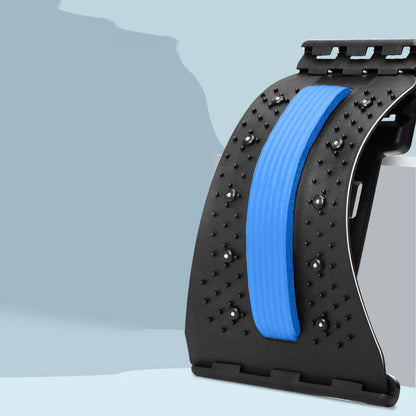 🔥Magnetic Lumbar Stretcher – Acupressure Massage, Portable Design & Relieves Back Pain 🧘‍♂️✨