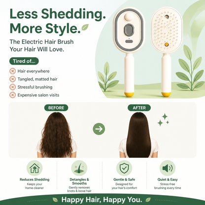 💗LAST DAY SALE 49% OFF⚡Moisture Spray Hair Massage Comb