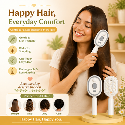 💗LAST DAY SALE 49% OFF⚡Moisture Spray Hair Massage Comb