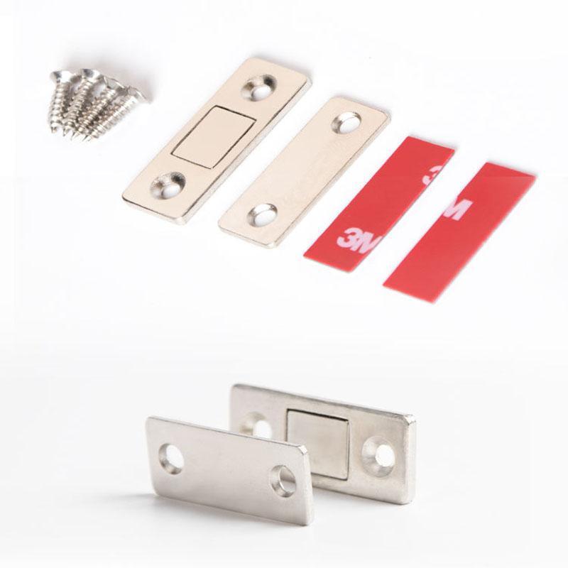🚪🧲 LIMITED-TIME 49% OFF! 6-Piece Ultra-Thin Magnetic Door Catch Set – No-Drill Installation, Strong Hold & Stainless Steel Design 🏠