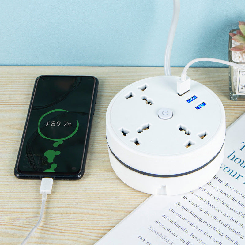 🔌LIMITED-TIME 49% OFF! ⏰Cord-Winding Universal Power Strip