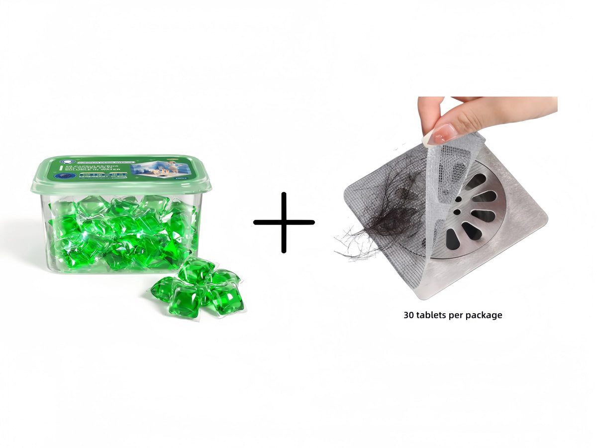 🥳2026 HOT SALE🥳💞78K+ SOLD!🏠💧Drain Deodorizer Pods – Bio‑enzyme formula neutralizes smells at the source. Instant fresh scent, no harsh chemicals. Say goodbye to embarrassing odours. 🚰✅