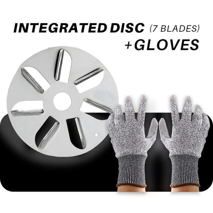 Labor-Saving Pig Hair Remover Scraper Disc