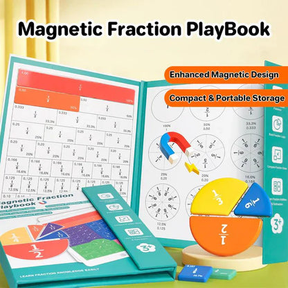 🏅LAST DAY SPECIAL PRICE📚🧲Magnetic Fraction Demonstration Book