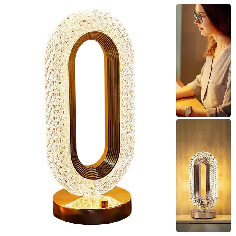 🥳SUMMER HOT SALE🥳💞50K+ SOLD!💥49% OFF! 🔥✨Rechargeable Luxury Crystal LED Night Light Lamp