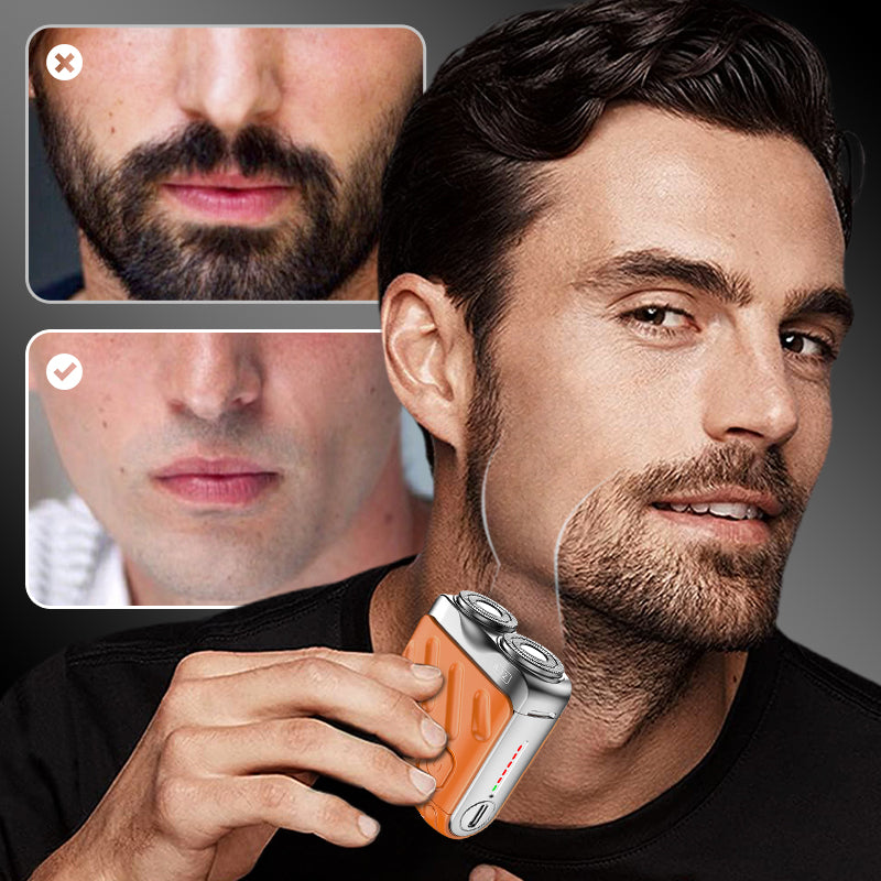 🥳2026 HOT SALE🥳💞50K+ SOLD!🌊🌀 49% OFF! Rotary Electric Shaver – 360° precise shaving, quiet & smooth. IPX7 waterproof, easy rinse. Compact design, gentle on sensitive skin. A daily essential. 🪒🕊️