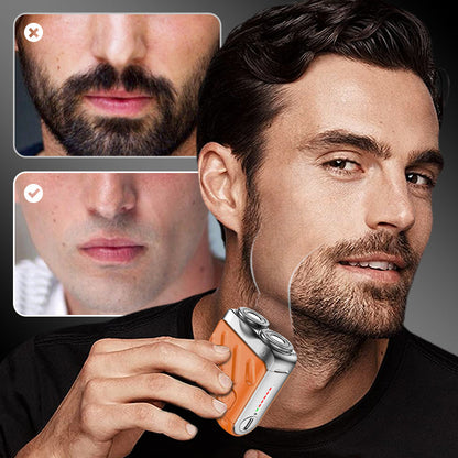 🥳2026 HOT SALE🥳💞50K+ SOLD!🌊🌀 49% OFF! Rotary Electric Shaver – 360° precise shaving, quiet & smooth. IPX7 waterproof, easy rinse. Compact design, gentle on sensitive skin. A daily essential. 🪒🕊️
