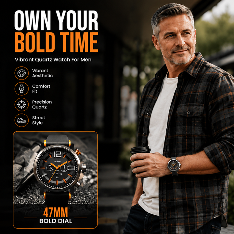 🏆✨LAST DAY 49% OFF⌚Men’s Casual Quartz Watch