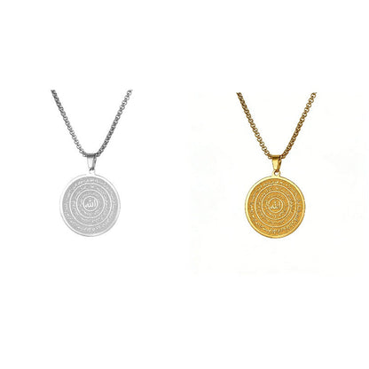 ⏳Time-Limited Special⏰Stainless Steel Arabic Calligraphy Pendant Necklace📿