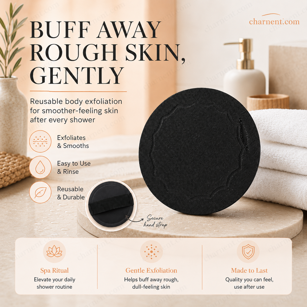 🥳2026 HOT SALE🥳💞50K+ SOLD!🌸🧖‍♀️ 49% OFF! Scrub Bath Pads – Gently exfoliate, unclog pores, reveal brighter skin. Durable rubber, easy to rinse. A little scrub goes a long way! ✨🛀