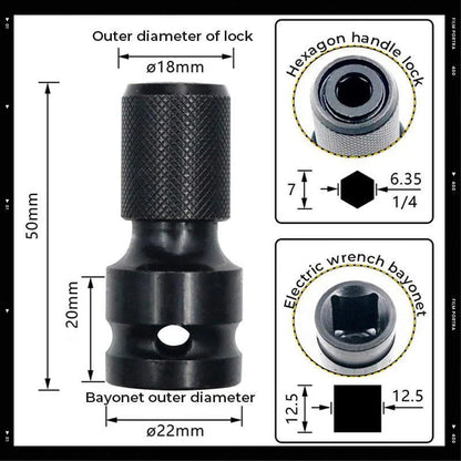💥Last Day Big Sale 49% OFF💥 1/4" Hex Shank Socket Converter（BUY 3 GET 5 FREE）