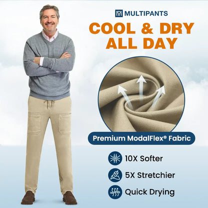 🎁Hot Sale 49% OFF🏆MultiPants – High Stretch Multi-pocket Durable Cargo Pants1